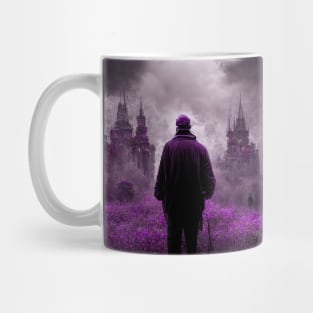 detective searching at night Mug